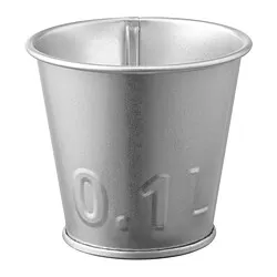ÅKERBÄR - Plant pot, in/outdoor/galvanised, 6 cm
