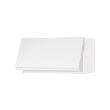 METOD - Wall cabinet horizontal, white/Voxtorp matt white, 80x37x40 cm