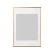 LOMVIKEN - Bingkai, warna emas, 50x70 cm