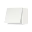METOD - Wall cabinet horizontal, white/Voxtorp matt white, 40x37x40 cm