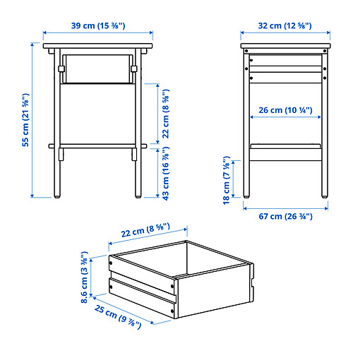 KRONÖREN Measurement Illustration