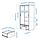 ANKARUDDEN wardrobe with sliding doors