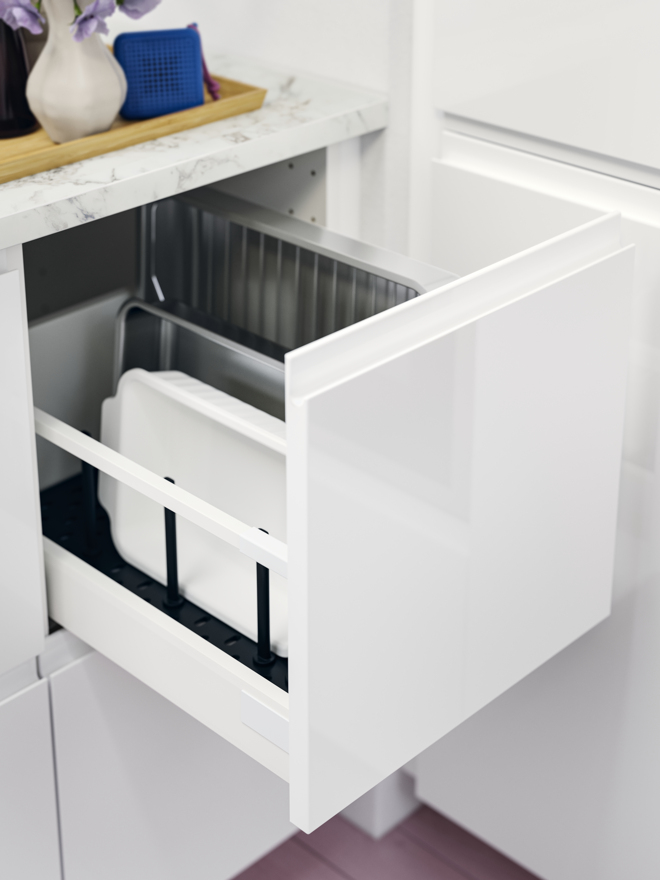 UPPDATERA pegboard drawer organiser