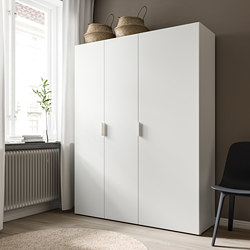 FONNES - Pintu dengan engsel, putih, 60x180 cm