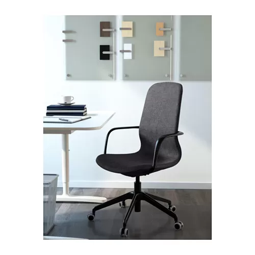 LÅNGFJÄLL conference chair with armrests