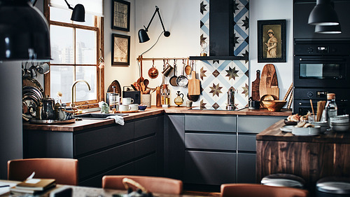 KARLBY permukaan meja dapur