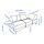 FLOTTEBO - sofa-bed with side table, Vissle dark grey, 120 cm | IKEA Indonesia - PE850564_S1