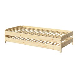 UTÅKER - Tempat tidur yang dapat ditumpuk, kayu pinus, 80x200 cm