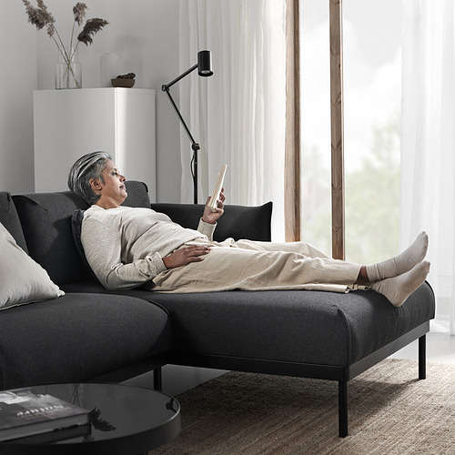 ÄPPLARYD sofa 4 dudukan dengan chaise longue