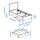 TONSTAD - bed frame with storage, off-white/Luröy, 120x200 cm | IKEA Indonesia - PE954796_S1
