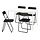 VIHALS table and 4 chairs