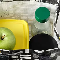SPARTANSK - Botol air, kaca bening/hijau, 0.5 l