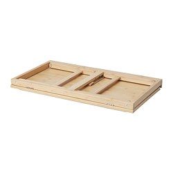 FELFRITT - Laptop/bed tray, bamboo, 58x32x27 cm