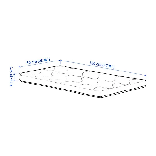 KRUMMELUR Measurement Illustration