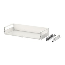 MAXIMERA - Drawer, medium, white, 80x37 cm
