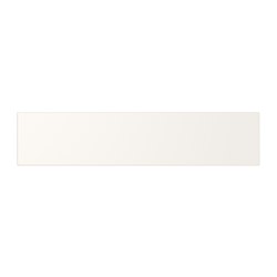 UTRUSTA - Drawer front, low, white, 40 cm