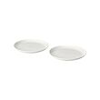 FRÖJDEFULL - Side plate, white, 19 cm