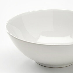 GODMIDDAG - Mangkuk, putih, 16 cm