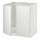 METOD - kabinet dasar u bak cuci + 2 pintu, putih/Voxtorp putih matt, 80x60x80 cm | IKEA Indonesia - PE546054_S1
