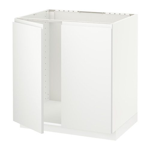 METOD kabinet dasar u bak cuci + 2 pintu