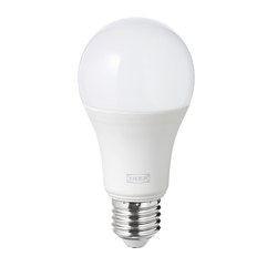 TRÅDFRI - LED bulb E27 1055 lumen, smart wireless dimmable/white spectrum globe