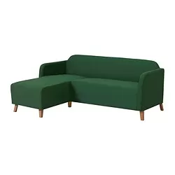 LINANÄS - Pelindung sofa 3 ddkn dg chs lounge, Vissle hijau tua