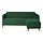 LINANÄS - sofa protector f so3 w chs longue, Vissle dark green | IKEA Indonesia - PE889921_S1
