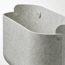 SKÅDIS - Storage basket, grey