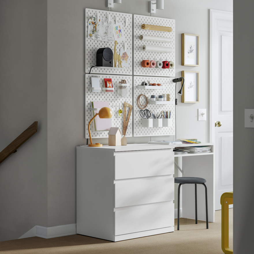 STORKLINTA lemari 3 laci