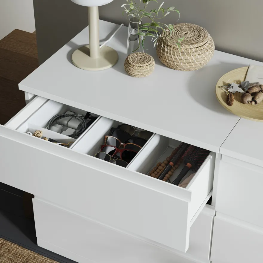 STORKLINTA lemari 6 laci