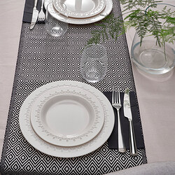 PARADISISK - Side plate, off-white, 20 cm