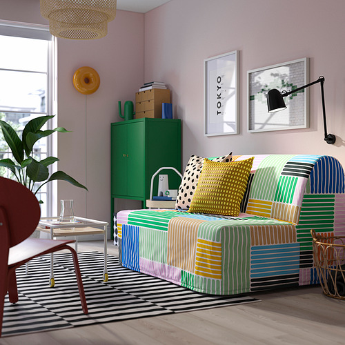 LYCKSELE MURBO sofa tempat tidur 2 dudukan