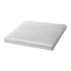 DUVHOLMEN - Bantalan dalam u bantal kursi, luar ruang abu-abu, 50x50 cm