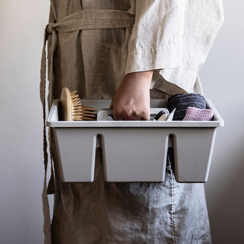 FÅNGGRÖDA insert with compartments