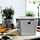KUGGIS - kotak, abu-abu muda, 18x26x15 cm | IKEA Indonesia - PE994424_S1