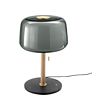 EVEDAL - Table lamp, marble/grey