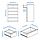 STORKLINTA chest of 6 drawers