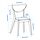 NORDMYRA - chair, white/birch | IKEA Indonesia - PE927265_S1