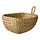 HÖKRUBBA - basket, water hyacinth, 26x35x18 cm | IKEA Indonesia - PE927278_S1