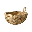 HÖKRUBBA - Basket, water hyacinth, 26x35x18 cm