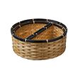 SNÖPLOG - Basket, set of 3, bamboo