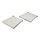 JUSTINA - chair pad, natural, 42/35x40x4 cm | IKEA Indonesia - PE890177_S1