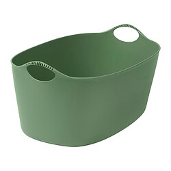 TORKIS - Flexi laundry basket, in-/outdoor, green, 35 l