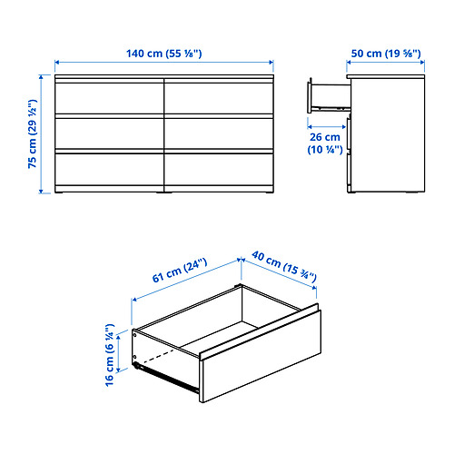 STORKLINTA Measurement Illustration