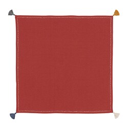 SLÄTTIKA - Serbet, merah tua, 40x40 cm
