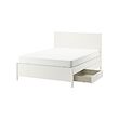 TONSTAD - bed frame with storage, off-white, 180x200 cm | IKEA Indonesia - PE955566_S2