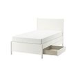 TONSTAD - bed frame with storage, off-white, 120x200 cm | IKEA Indonesia - PE955567_S2