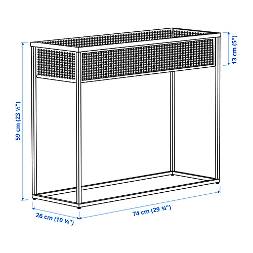 BLÅKRÅKA Measurement Illustration