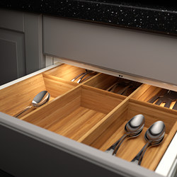 MITTLED - LED ktchn drawer lighting w sensor, dimmable white, 36 cm