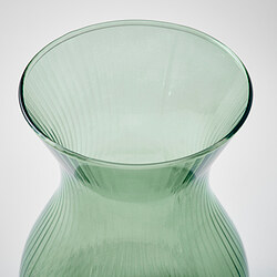 ROSENMÅS - Vase, green, 18 cm